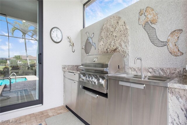 1421 Lucena Ln S, Naples, FL 34113 - kitchen featuring a sink