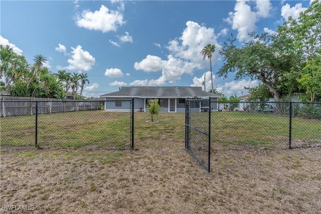 5295 17th Ave SW, Naples, FL 34116 - view of yard with a gate and fence