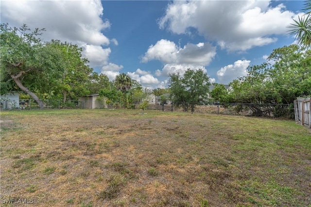 5295 17th Ave SW, Naples, FL 34116 - view of yard featuring fence