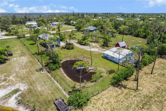 8625 Redwood Dr, Saint James City, FL 33956 - bird's eye view of a tree filled landscape