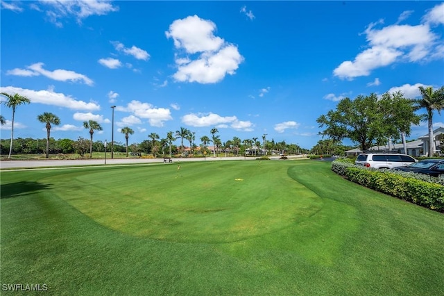surrounding community featuring golf course view