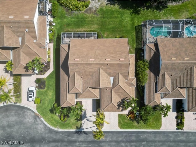 drone / aerial view
