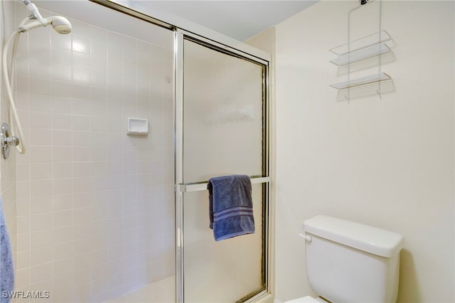 15400 Cedarwood Ln Unit 204, Naples, FL 34110 - bathroom with a stall shower and toilet