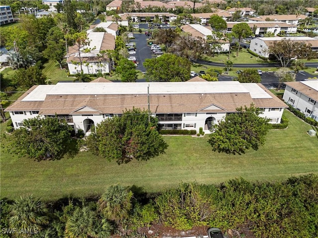 birds eye view of property featuring a residential view