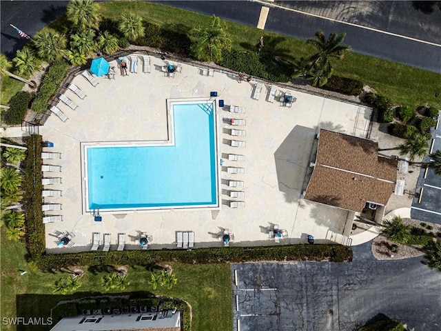drone / aerial view