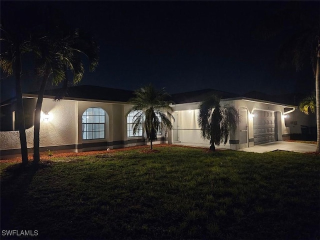 417 NW 18th Pl, Cape Coral, FL 33993 - single story home featuring a yard, concrete driveway, and an attached garage