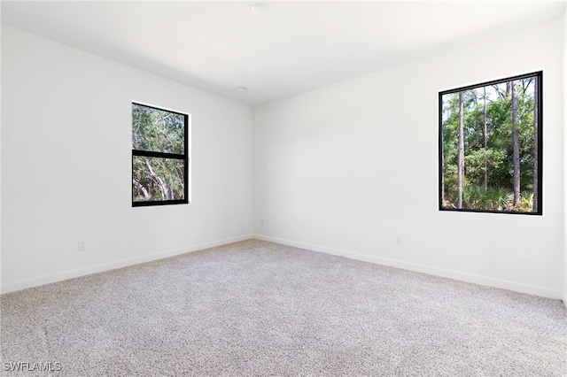 713 Wells Ave, Lehigh Acres, FL 33972 - unfurnished room with plenty of natural light, baseboards, and carpet floors