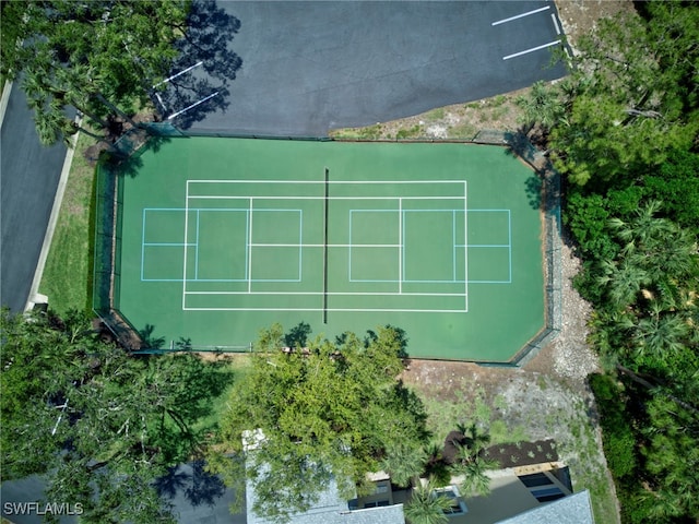 aerial view