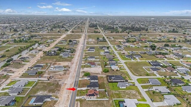 305 Diplomat Pkwy E, Cape Coral, FL 33909 - aerial view of property's location featuring nearby suburban area