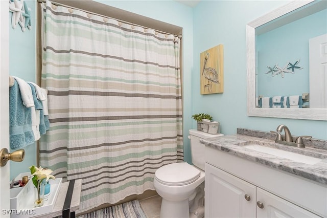 13090 Cross Creek Ct Unit 210, Fort Myers, FL 33912 - bathroom featuring vanity, tile patterned floors, and curtained shower