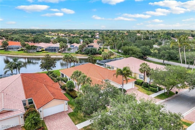 3613 Exuma Way, Naples, FL 34119 - aerial view of residential area featuring a nearby body of water
