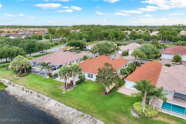 3613 Exuma Way, Naples, FL 34119 - aerial view of residential area with a nearby body of water