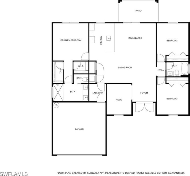 2815 32nd St W, Lehigh Acres, FL 33971 - property floor plan