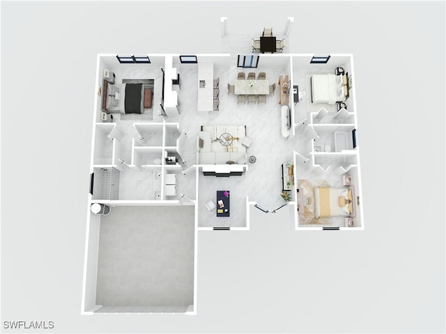 2815 32nd St W, Lehigh Acres, FL 33971 - room layout