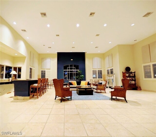 13160 Bella Casa Cir Unit 2115, Fort Myers, FL 33966 - lobby with recessed lighting