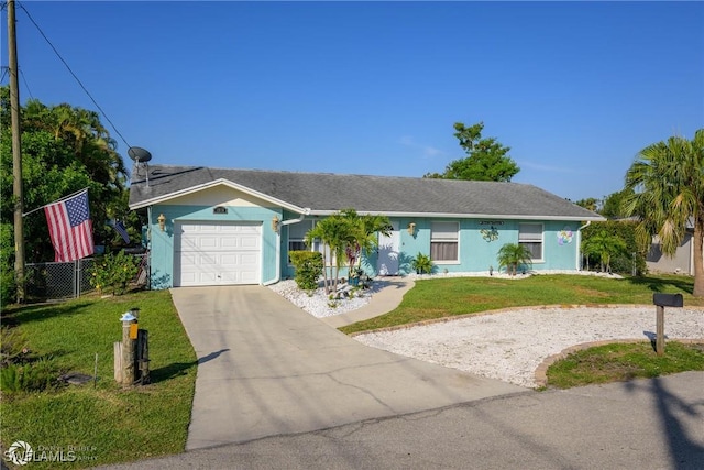 1303 Thompson St, North Fort Myers, FL 33903 - single story home featuring driveway and an attached garage