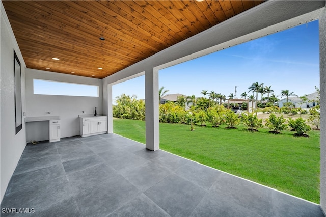 view of patio / terrace