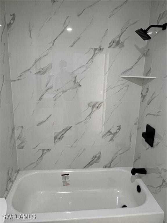 1165 Palm Ave Unit 5B, North Fort Myers, FL 33903 - full bathroom featuring shower / washtub combination and toilet