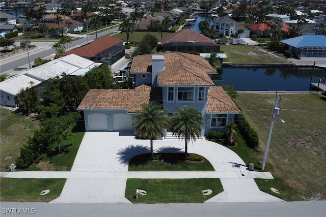 1070 Dana Ct, Marco Island, FL 34145 - aerial perspective of suburban area featuring a nearby body of water