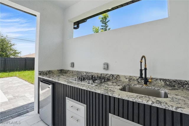 103 Chiquita Blvd N, Cape Coral, FL 33993 - view of patio featuring a sink and area for grilling