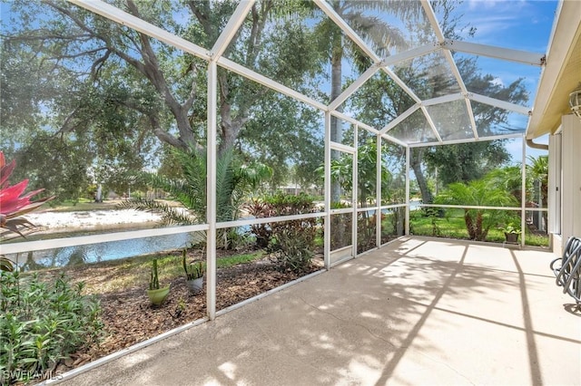 8012 Sivon Way Unit 902, Naples, FL 34119 - view of unfurnished sunroom