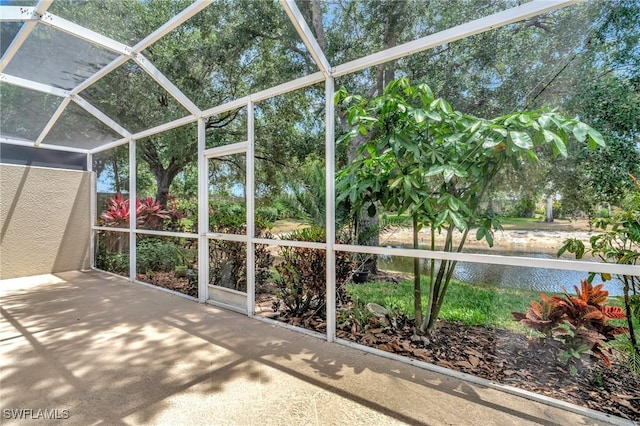 8012 Sivon Way Unit 902, Naples, FL 34119 - view of unfurnished sunroom