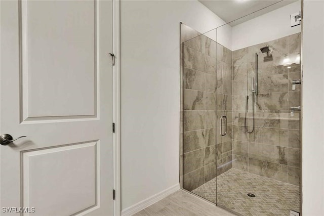 44311 Panther Dr, Punta Gorda, FL 33982 - full bath with a stall shower and baseboards
