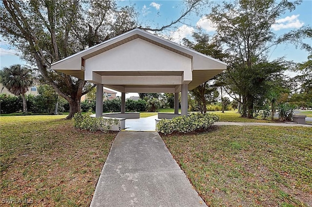 14911 Hole In 1 Cir Unit 310, Fort Myers, FL 33919 - view of home's community featuring a yard