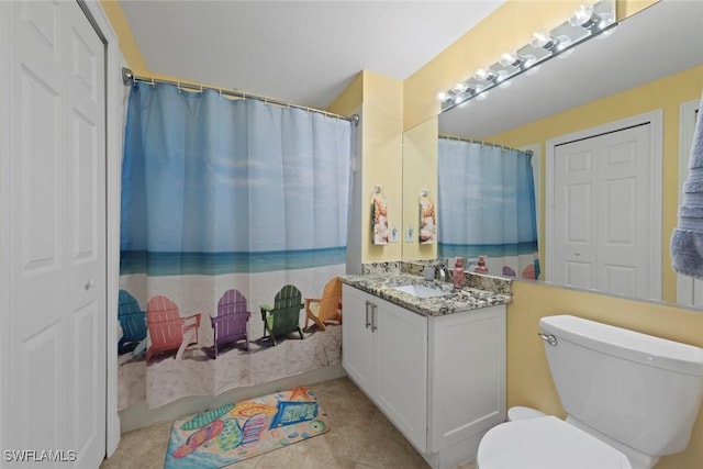 10115 Colonial Country Club Blvd Unit 2110, Fort Myers, FL 33913 - full bath featuring tile patterned flooring, vanity, and toilet
