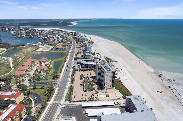 bird's eye view of expansive coastline