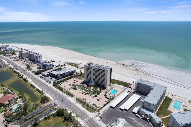 7500 Estero Blvd Unit 506, Fort Myers Beach, FL 33931 - drone / aerial view of unending shoreline