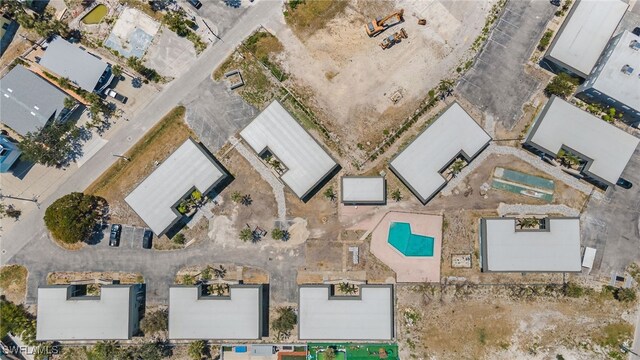 aerial view of property's location