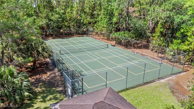 1704 Kings Lake Blvd Unit 105, Naples, FL 34112 - view of tennis court