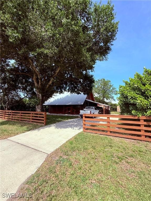 304 Flagler St, Clewiston, FL 33440 - view of yard