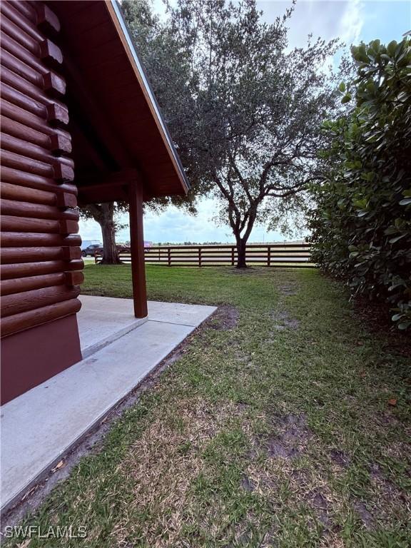 304 Flagler St, Clewiston, FL 33440 - view of yard with a patio
