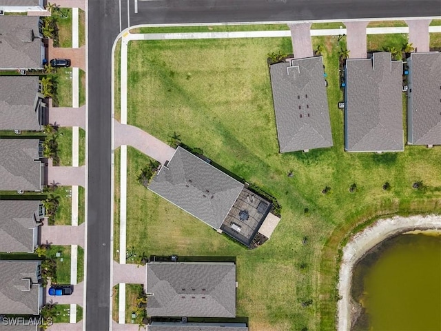 aerial perspective of suburban area