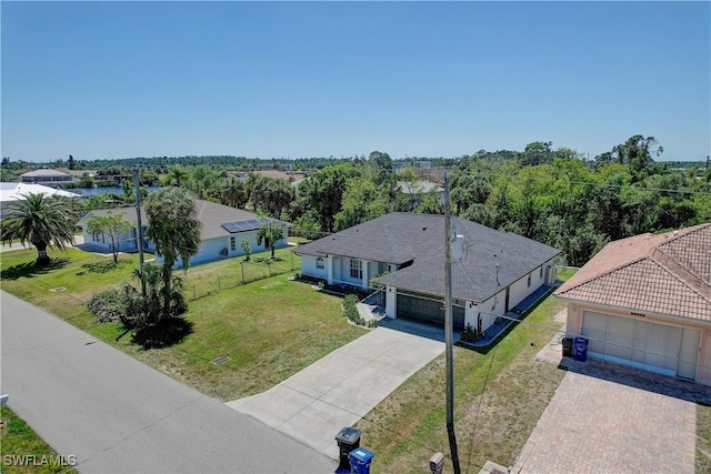 aerial view of property and surrounding area