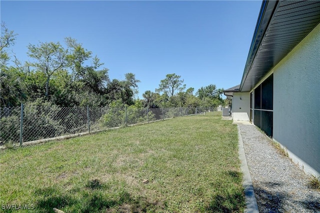 view of yard
