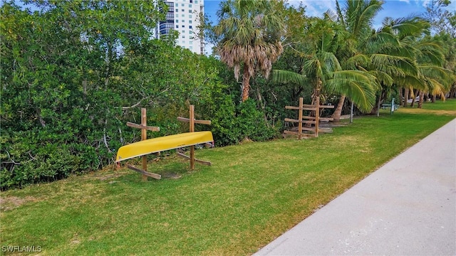 767 Glendale Ave, Naples, FL 34110 - view of community with a yard