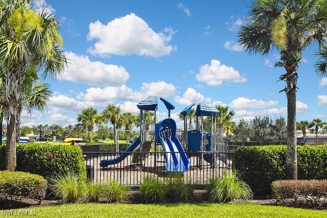 20956 Corkscrew Shores Blvd E, Estero, FL 33928 - community playground with fence