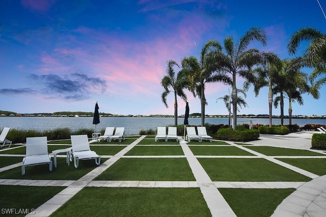 20956 Corkscrew Shores Blvd E, Estero, FL 33928 - view of grassy yard with a water view