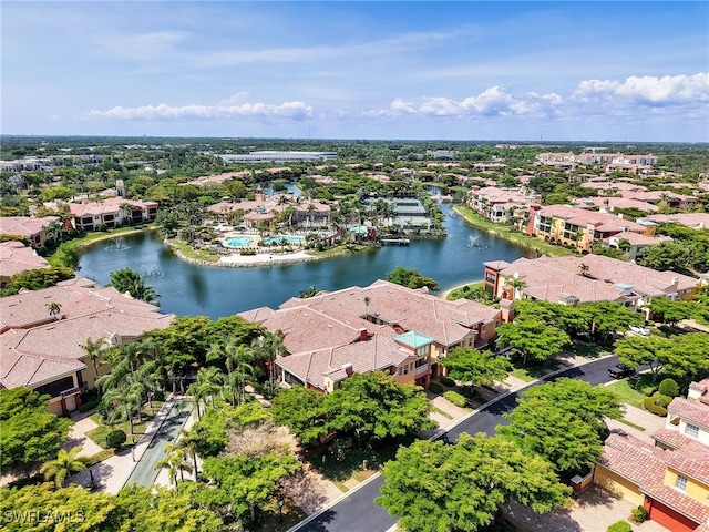8532 Via Lungomare Cir Unit 203, Estero, FL 33928 - aerial view of residential area featuring a nearby body of water