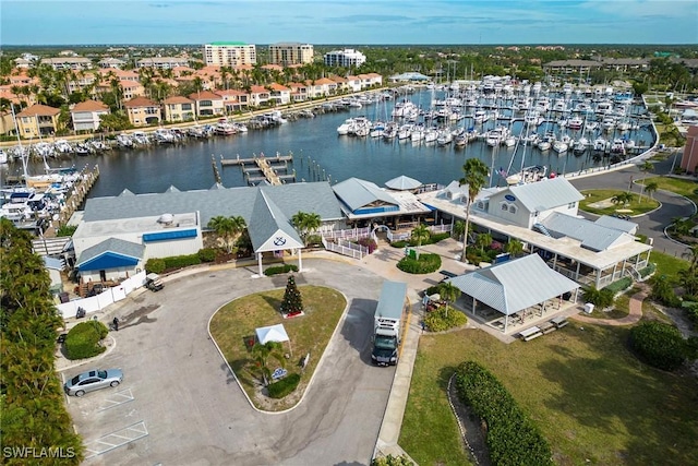 4081 Marianne Key Rd, Punta Gorda, FL 33955 - bird's eye view of a marina and a nearby body of water