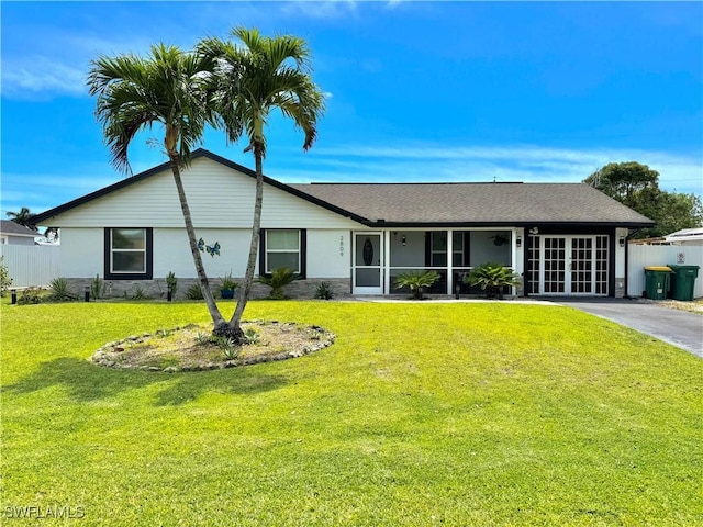 2809 50th St SW, Naples, FL 34116 - view of ranch-style home