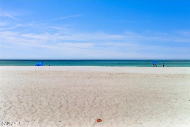 3399 Gulf Shore Blvd N Unit 303, Naples, FL 34103 - water view featuring nearby beach