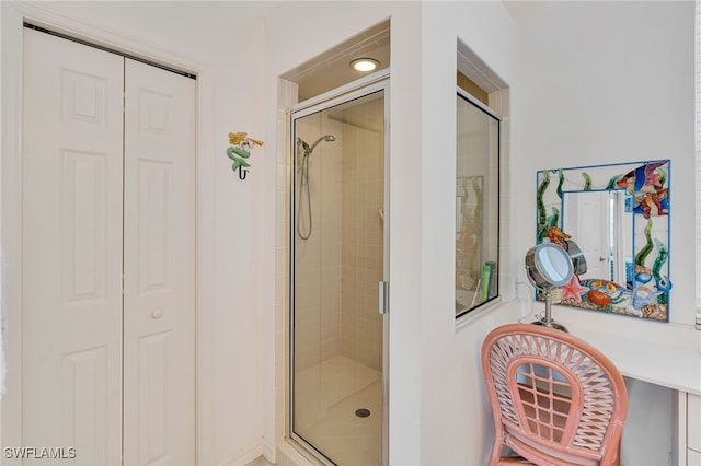 25224 Pelican Creek Cir Unit 203, Bonita Springs, FL 34134 - bathroom with a stall shower