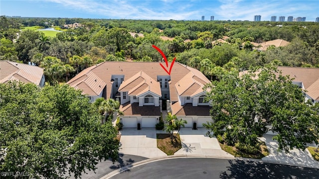 25224 Pelican Creek Cir Unit 203, Bonita Springs, FL 34134 - aerial view of property and surrounding area