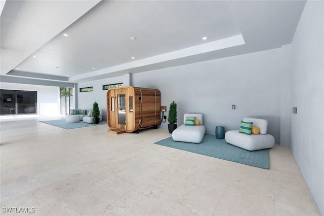 333 12th Ave NE, Naples, FL 34120 - sitting room featuring a raised ceiling and recessed lighting