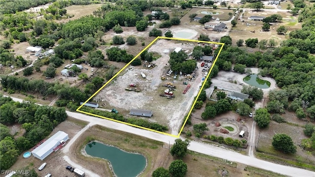 17200 Kentara Way, Fort Myers, FL 33913 - aerial view of property's location with property boundaries highlighted and a nearby body of water