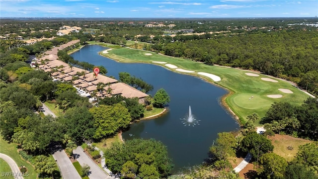 21551 Pelican Sound Dr Unit 202, Estero, FL 33928 - aerial overview of property's location featuring a golf club, a nearby body of water, and nearby suburban area